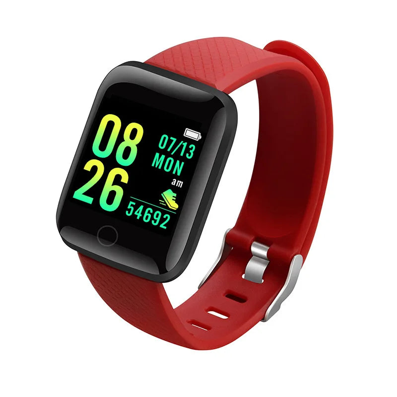 Reloj inteligente para hombre y mujer, reloj de pulsera con monitor de actividad física, regalo de cumpleaños, reloj electrónico para Android e iOS.