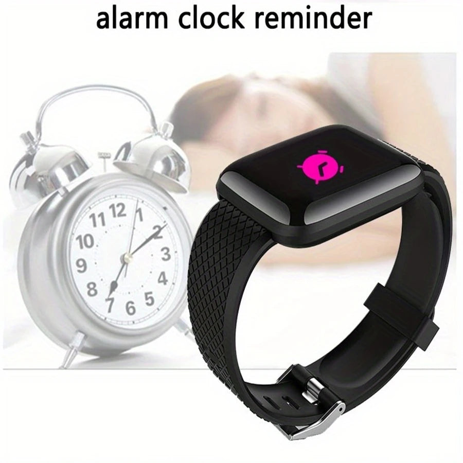Reloj inteligente para hombre y mujer, reloj de pulsera con monitor de actividad física, regalo de cumpleaños, reloj electrónico para Android e iOS.
