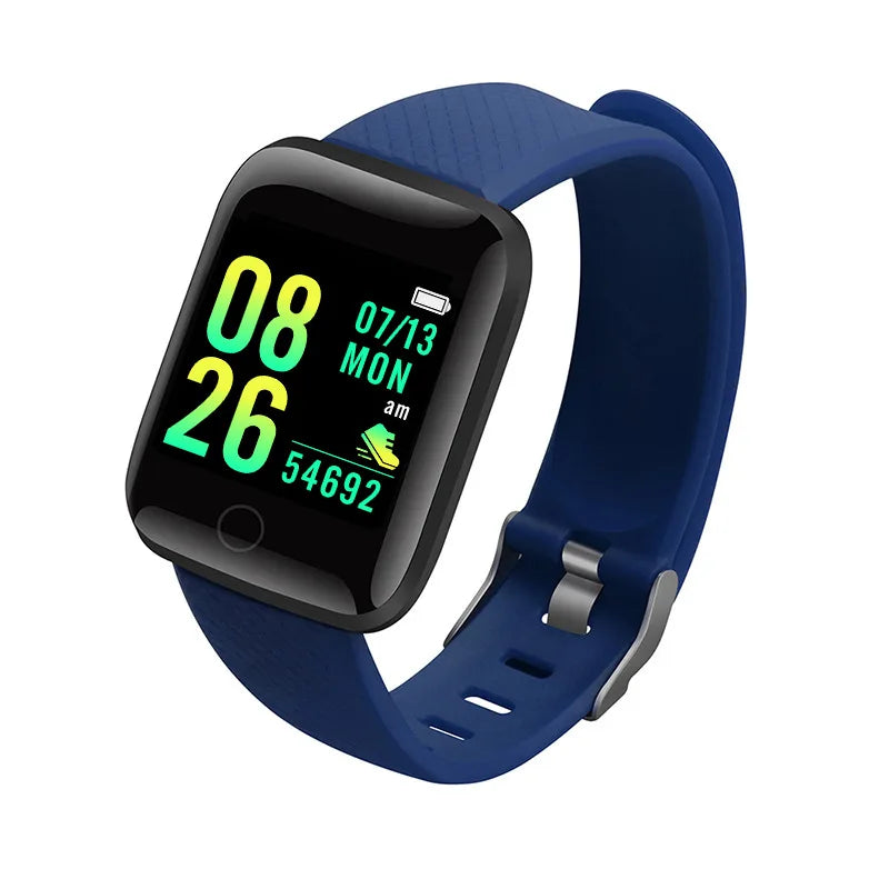 Reloj inteligente para hombre y mujer, reloj de pulsera con monitor de actividad física, regalo de cumpleaños, reloj electrónico para Android e iOS.