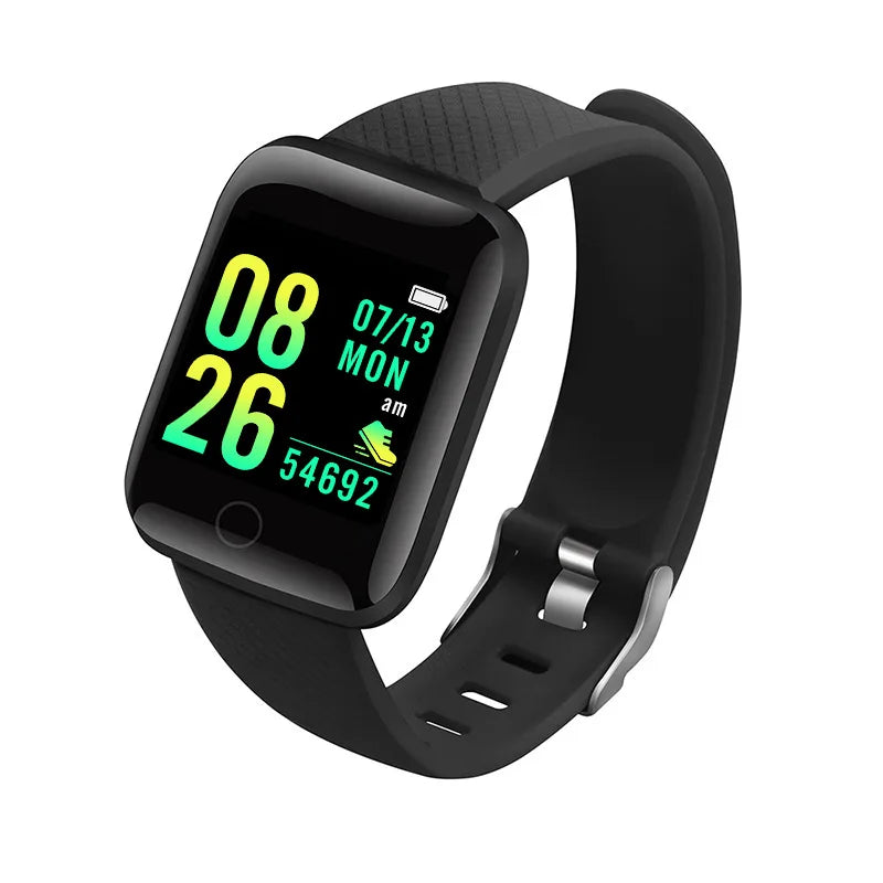 Reloj inteligente para hombre y mujer, reloj de pulsera con monitor de actividad física, regalo de cumpleaños, reloj electrónico para Android e iOS.