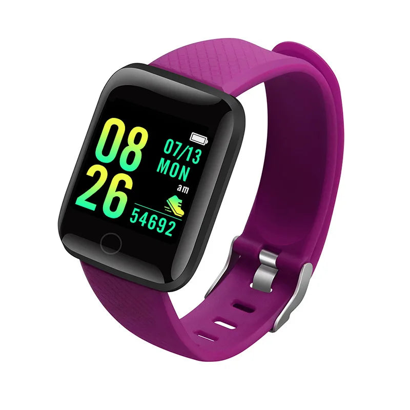 Reloj inteligente para hombre y mujer, reloj de pulsera con monitor de actividad física, regalo de cumpleaños, reloj electrónico para Android e iOS.